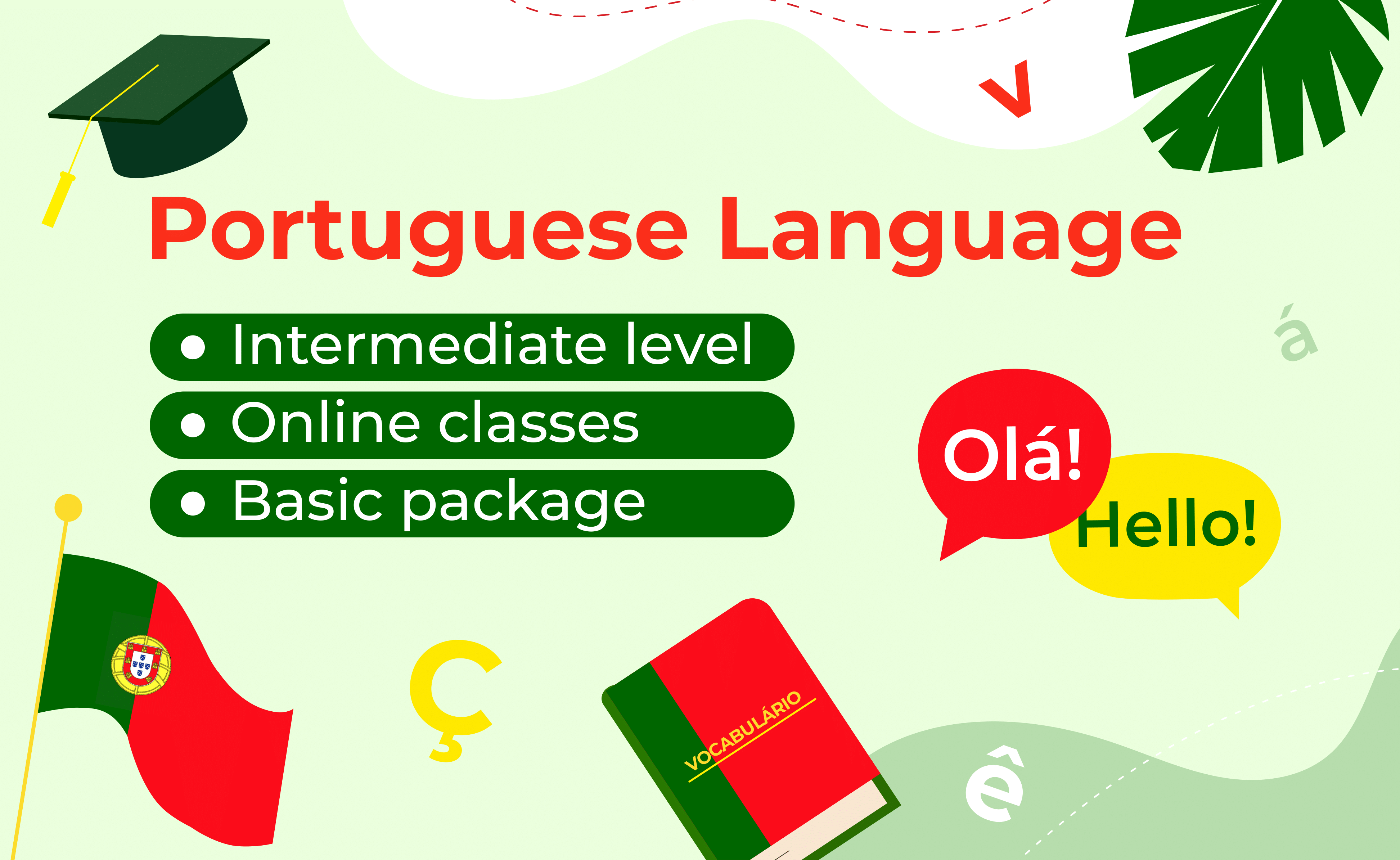 Learn Portuguese – Intermediate – Online classes – Basic