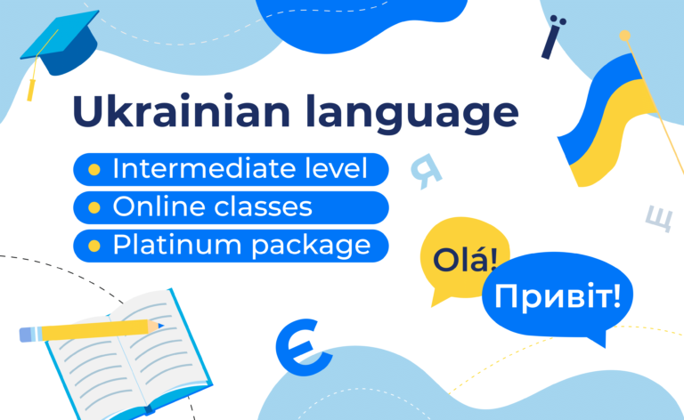 Learn Ukrainian – Intermediate – Online classes – Platinum